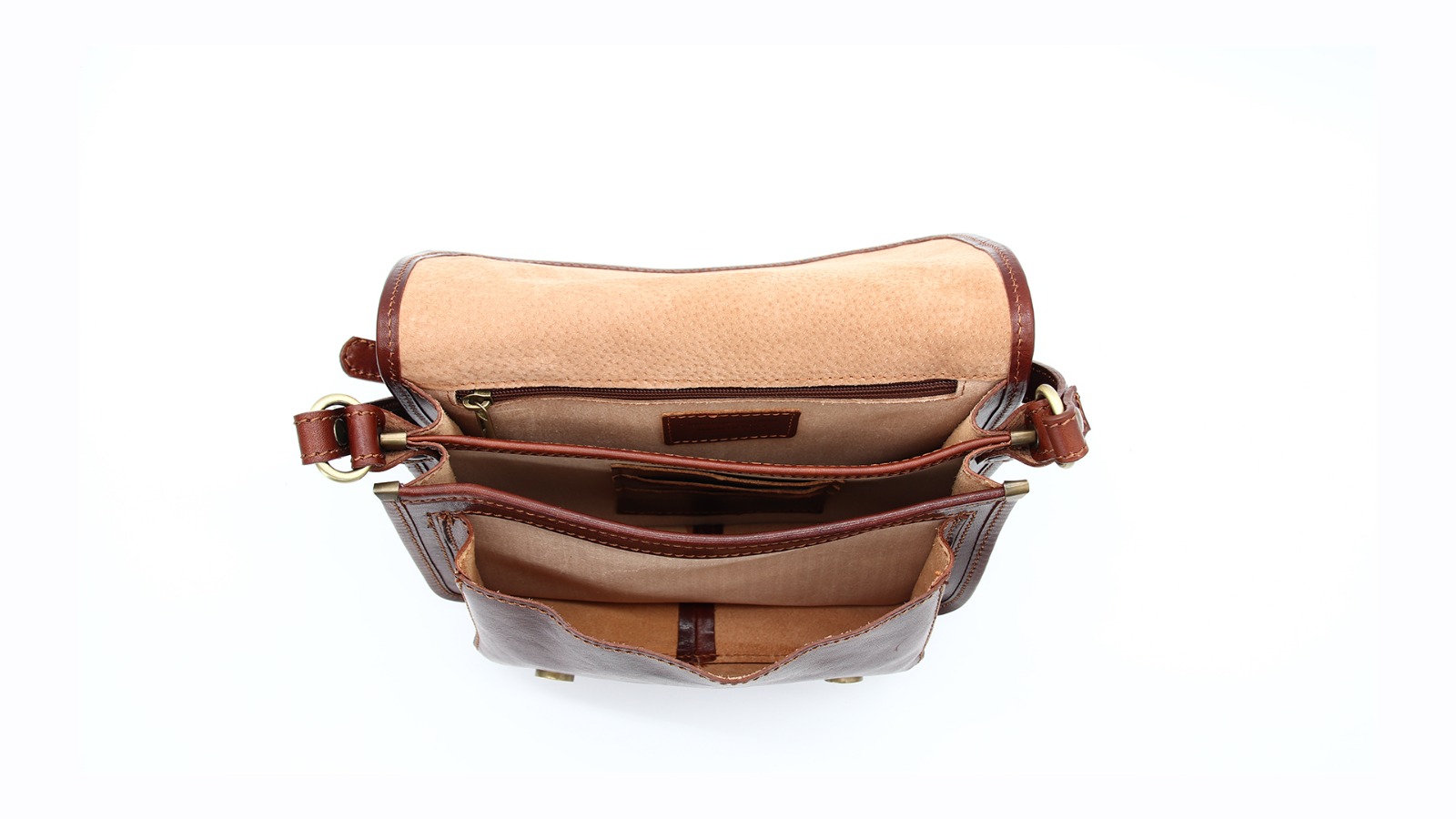 Borsa in pelle a tracolla 0588F - Image 8