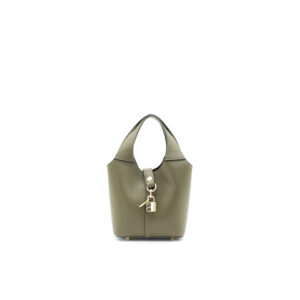 Secchiello midi in pelle D0122