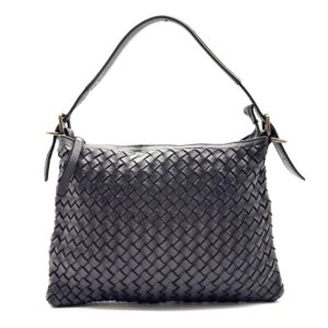 Borsa in pelle intrecciata LA3335