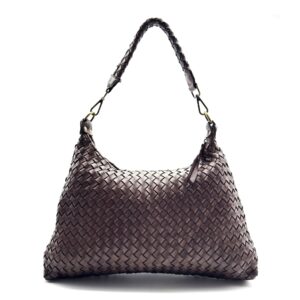 Borsa in pelle intrecciata LA3645