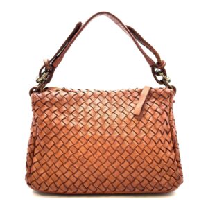 Borsa in pelle intrecciata LA4040