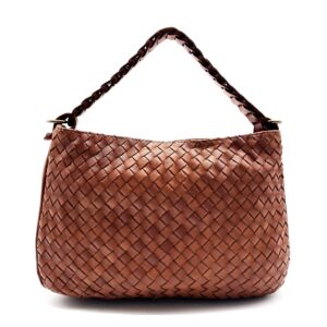 Borsa in pelle intrecciata LA12140