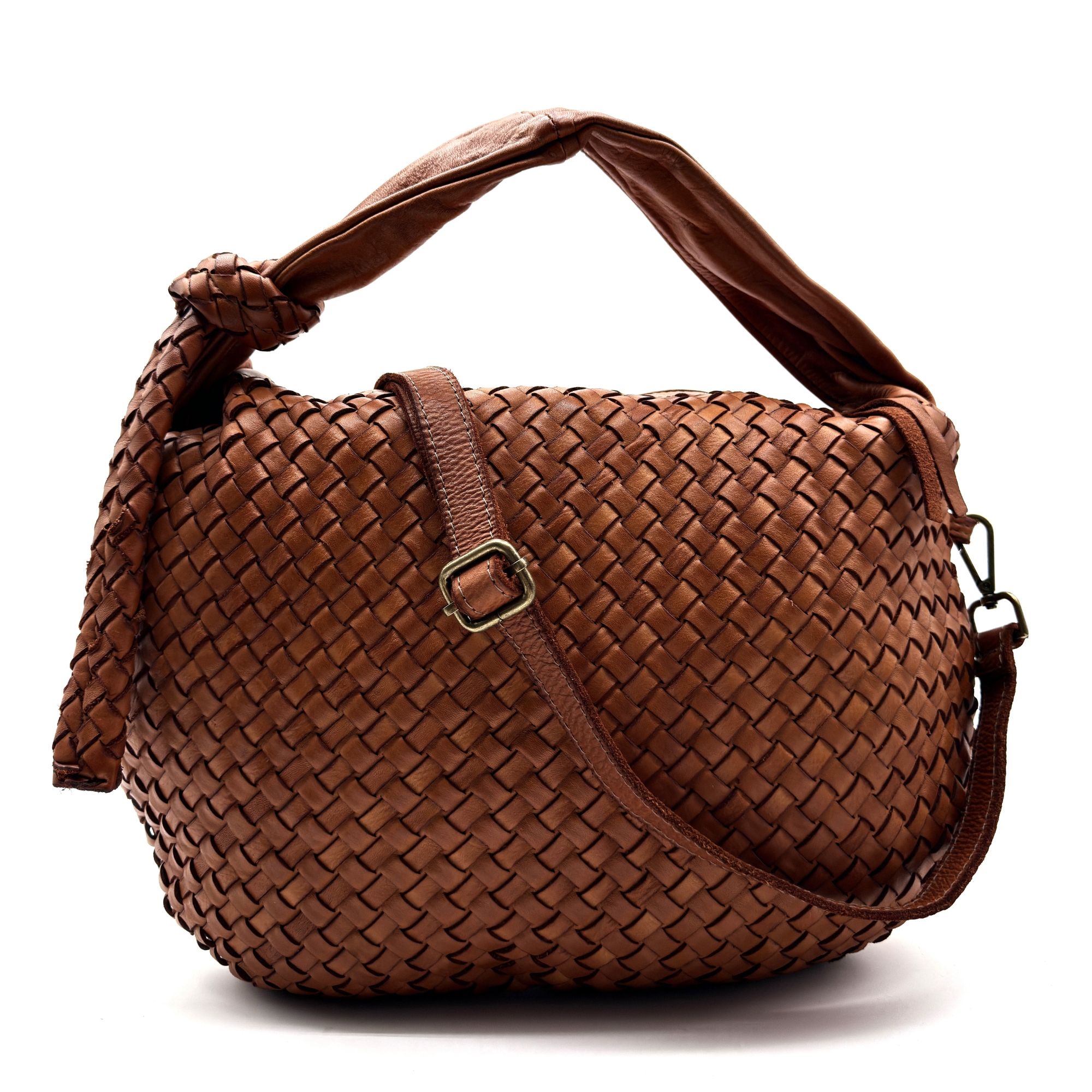Borsa in pelle intrecciata LA6543 - Image 6