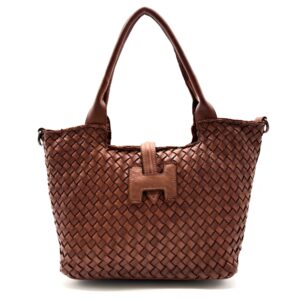 Borsa in pelle intrecciata LA6945